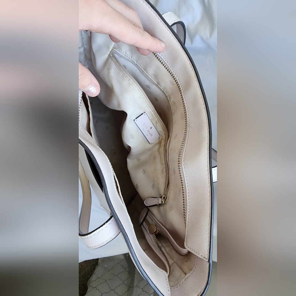 kate spade Light Beige/pink Tote Bag - Picture 4 of 5